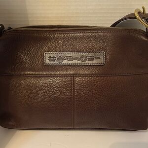 Fossil Chocolate Leather Handbag